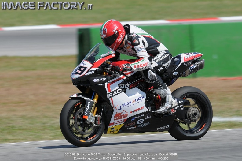 2010-06-26 Misano 4924 Carro - Superbike - Superpole - Luca Scassa - Ducati 1098R.jpg